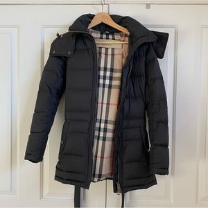 Burberry Brit Mareton Belted Down Coat